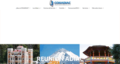 Desktop Screenshot of conadiac.org.mx