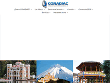 Tablet Screenshot of conadiac.org.mx